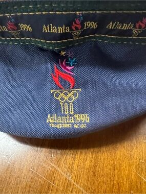 Atlanta 1996 Olympic Navy Embroidered Cap